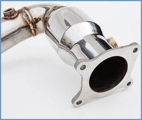 Invidia 15+ Subaru WRX Manual Trans Down Pipe w/ High Flow Cat - 0
