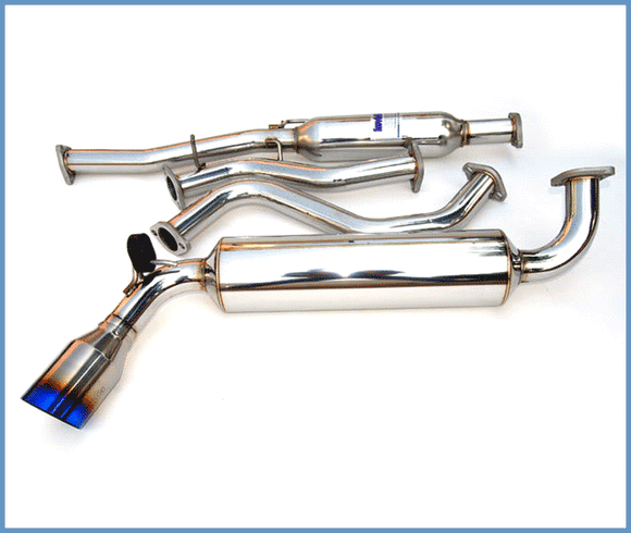 Invidia 88-91 Civic EF9 3DR 60mm (101mm tip) Titanium Tip Cat-back Exhaust