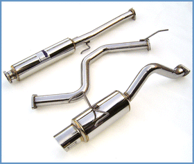 Invidia 92-95 Civic EF6 3DR 60mm (101mm tip) Cat-back Exhaust