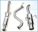 Invidia 92-95 Honda Del Sol (101mm tip) Cat- Back Exhaust-1