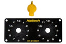 Haltech Dual Switch Panel Kit w/Yellow Knob-2
