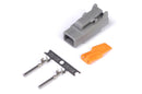 Haltech Male Deutsch DTM-2 Connector 7.5 Amp Plug & Pins-1
