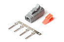 Haltech Male Deutsch DTM-4 Connector 7.5 Amp Plug & Pins-1