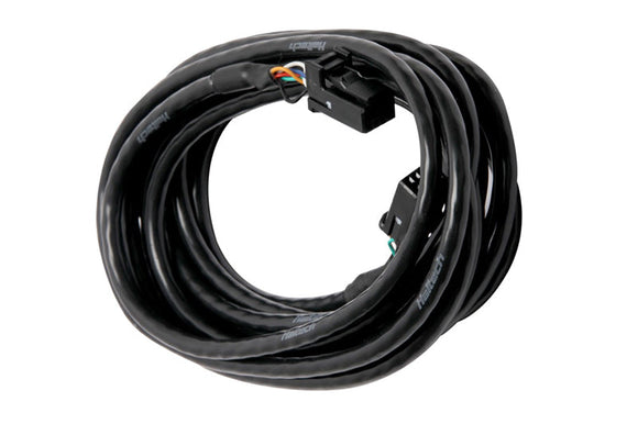 Haltech CAN Cable 8 Pin Black Tyco to 8 Pin Black Tyco 75mm (3in)