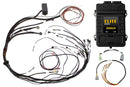 Haltech Elite 1500 Terminated Harness ECU Kit w/ Square EV1 Injector Connectors-1