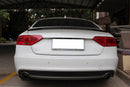 Carbon Fiber Rear Trunk Spoiler V4 for Audi B8 A5 SLine Hatchback 4-Door 09-16-5