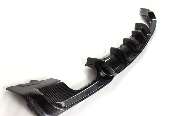 Carbon Fiber Rear Diffuser for BMW F30 335i M Sport Sedan Quad Tips