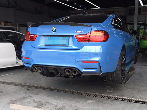 Carbon Fiber 3pc Rear Diffuser for BMW F80 M3 F82 F83 M4 2014 - 2019