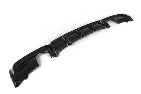 Carbon Fiber Rear Diffuser for BMW 325i 320i 328i 335i 2012-2017 (dual exhaust pipes, dual outlet) - 0