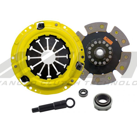 ACT 1988 Honda Civic HD/Race Rigid 6 Pad Clutch Kit
