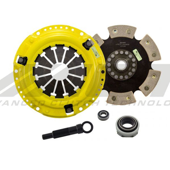 ACT 1990 Honda Civic XT/Race Rigid 6 Pad Clutch Kit