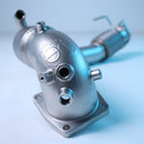 Veloster N QkSpl™ Cast Bellmouth Downpipe-2