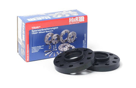 H&R Trak+ 15mm DRS Wheel Adaptor Bolt 5/100 Center Bore 56 Stud Thread 12x1.25 - Black