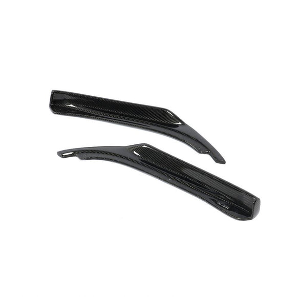 Carbon Fiber Rear Bumper Side Splitters for Infiniti Q50 2014-2019
