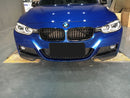 Carbon Fiber Front Splitter Apron for BMW F30 F31 318i 320i 328i 330i M Sport 2013-2018-3