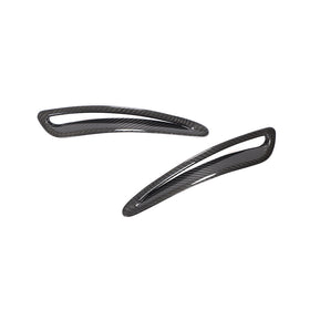 Dry Carbon Fiber Hood Vent Trims for Toyota GR Supra A90 2019 2020