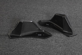Carbon Fiber Rear Bumper Splitters For Toyota Supra A90 MK5 GR Coupe - 0