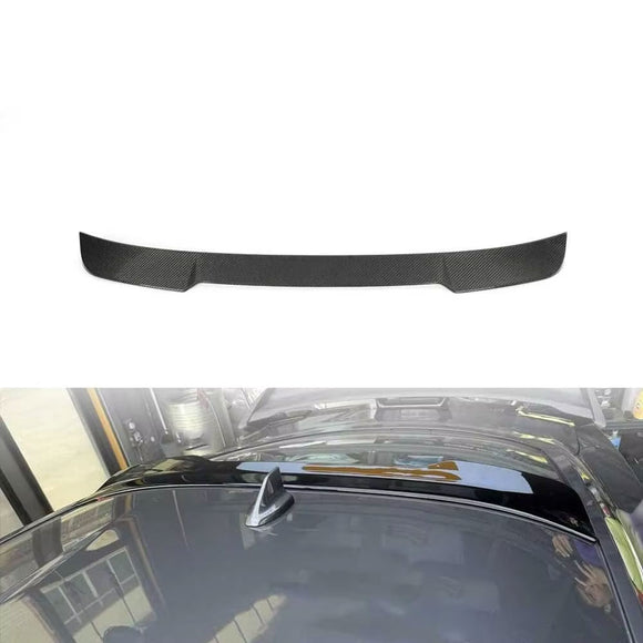 Carbon Fiber Rear Roof Spoiler for 2024 Ford Mustang S650 GT Dark Horse