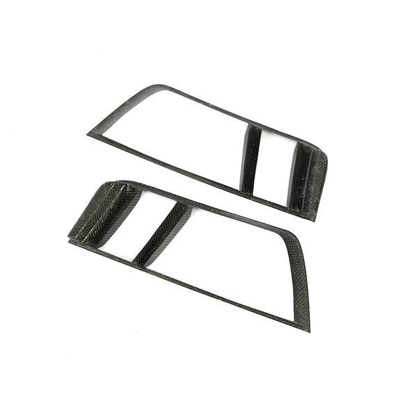 Dry Carbon Fiber Rear Bumper Vent Covers for Audi R8 2016-2018 Base Coupe 2-Door