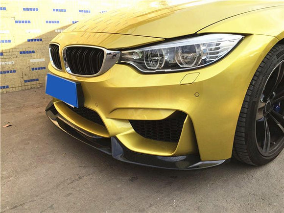 Carbon Fiber Front Lip V2 for BMW F80 M3 F82 M4 2014-20
