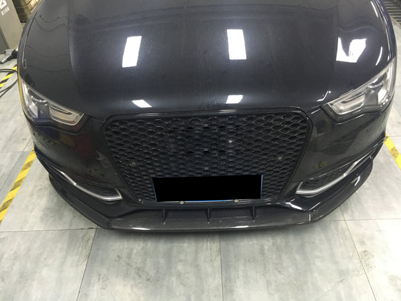 Carbon Fiber Front Lip for Audi A5 S5 Coupe 2-Door 2012-2016