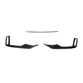 Dry Carbon Fiber Front Bumper Trims for AUDI RS3 2017-2019