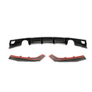 Carbon Fiber Rear Diffuser With Splitters for BMW F30 335i 318i 320i 328i 330i M Sport 2013-2018-3
