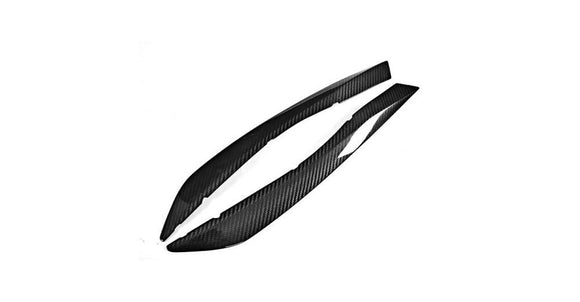 Dry Carbon Fiber Headlight Eyebrows for Audi A5 S5 RS5 2017-2018