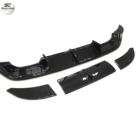 Carbon Fiber Rear Diffuser V2 for VW GOLF MK7 R 2014 - 2017