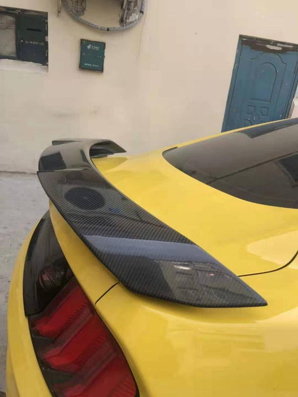 Carbon Fiber Rear Trunk Spoiler For Ford Mustang Coupe V3 | V6 V8 GT Shelby GT350R EcoBoost