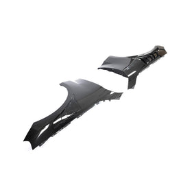 Dry Carbon Fiber Vented Fenders For BMW G87 M2 Coupe 2022-24