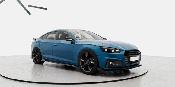 Carbon Fiber Front Lip V2 for Audi S5 A5 S-LINE 2017 2019