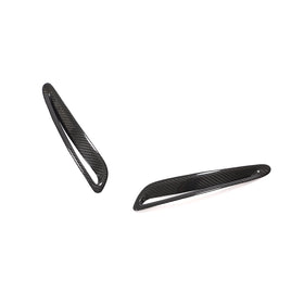 Dry Carbon Fiber Hood Vent Trims for Toyota GR Supra A90 2019 2020 - 0