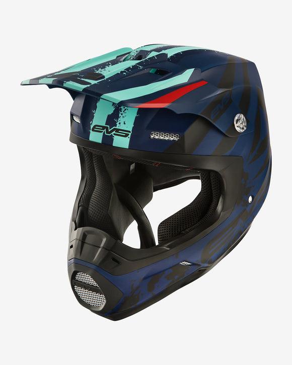 EVS T5 Grappler Helmet Matte Dark Blue - Medium