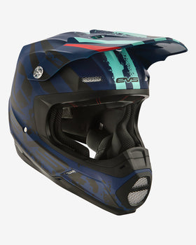 EVS T5 Grappler Helmet Matte Dark Blue - Small - 0