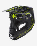 EVS T5 Pinner Helmet Black/Hivis Yellow - 2XL-4
