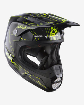 EVS T5 Pinner Helmet Black/Hivis Yellow - 2XL - 0