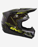EVS T5 Pinner Helmet Black/Hivis Yellow - 2XL-1