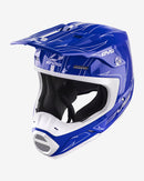 EVS T5 Pinner Helmet Blue White - Small-4