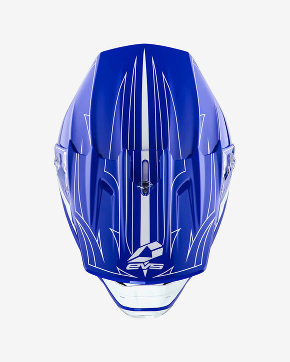 EVS T5 Pinner Helmet Blue White - Small