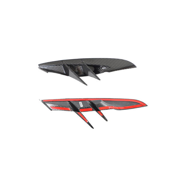 Dry Carbon Fiber Front Bumper Vents for Toyota Supra GR A90 A91 MK5 2020-2023