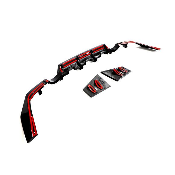 Dry Carbon Fiber Rear Diffuser For Nissan Z 400Z RZ34 2023