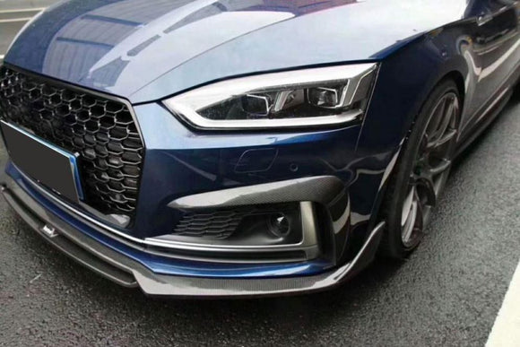 Carbon Fiber Front Lip for Audi B9 S5 A5 SLINE 2017-2019