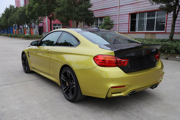 Dry Carbon Fiber Trunk With High Ducktail for BMW F82 M4 Coupe 2014-2020