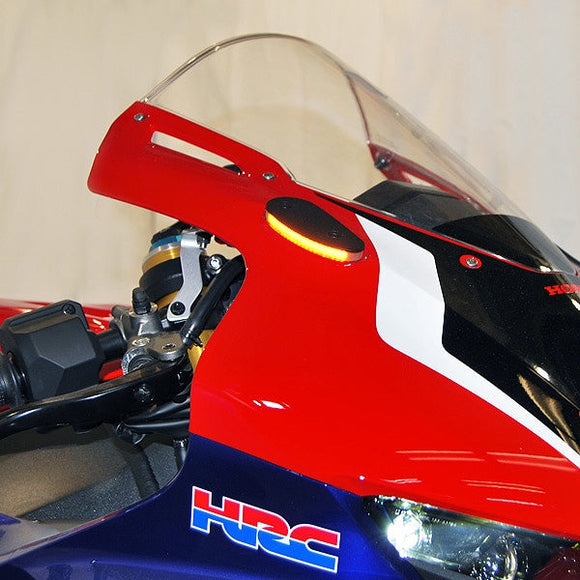 New Rage Cycles 21+ Honda CBR1000RR-R Mirror Block Off Turn Signals
