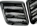 2018-2023 MUSTANG HOOD HEAT EXTRACTORS - GLOSS BLACK-4