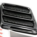 2018-2023 MUSTANG HOOD HEAT EXTRACTORS - GLOSS BLACK-3