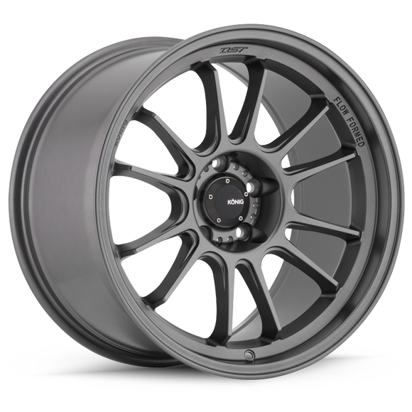 KONIG HYPERGRAM 17 X 8 +40 5 X 100 CB73.1 MATTE GREY