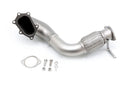 QKspl™ Downpipe 304 Stainless Steel Mandrel Bent-1