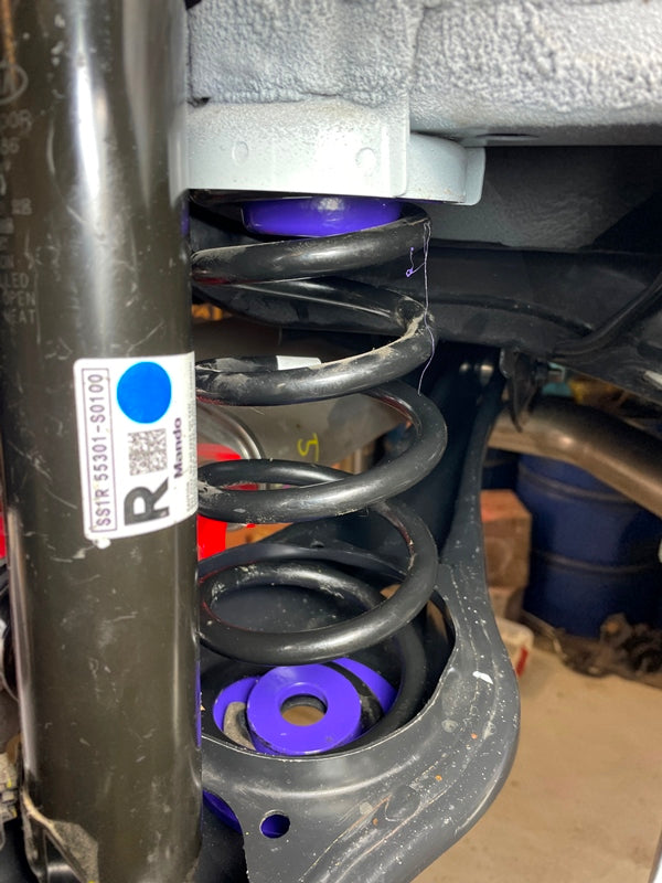 PowerFlex Hyundai Veloster N Rear Spring Pads - 0